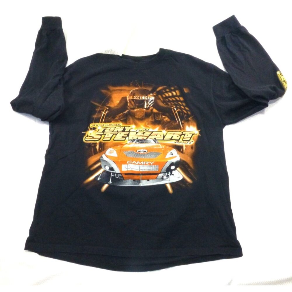 Tony Stewart NASCAR Chase‎ Authentics XL Long Sleeve T-Shirt Graphic Black